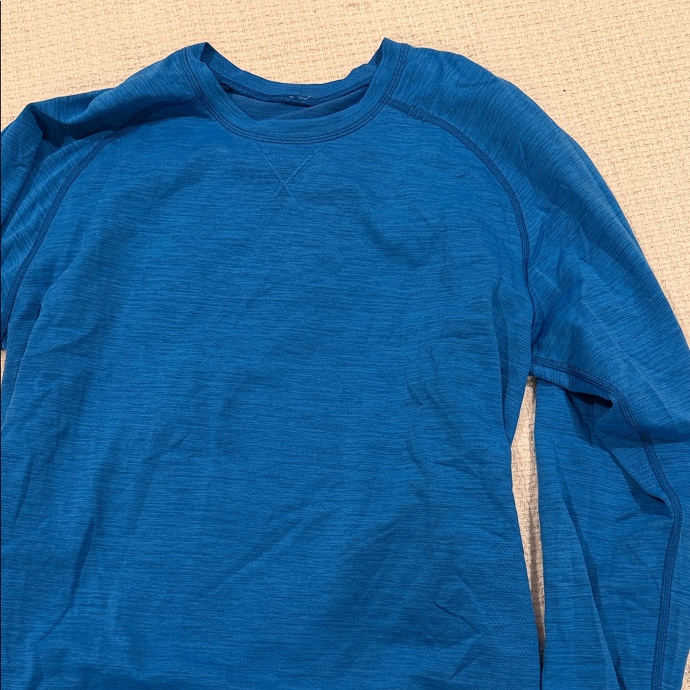 Men's Blue Long Sleeve